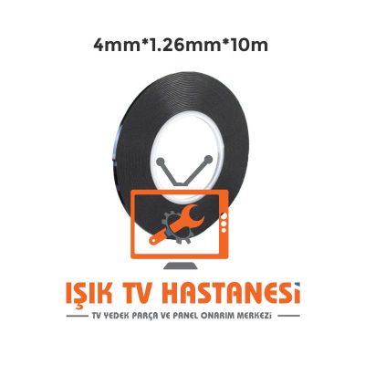 Çerçevesiz-Frameless Panel Montaj Bandı 4mm / 1.26mm / 10m, Panel Yapıştırma Bandı